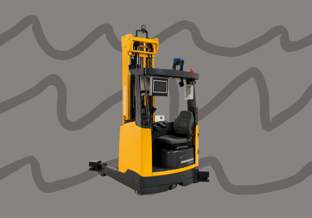 MF7-RJ autonomous Jungheinrich ETV216 reach truck conversion